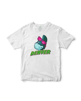 T-Shirt Denver Le Dernier Dinosaure - Clin D'Œil Blanc L