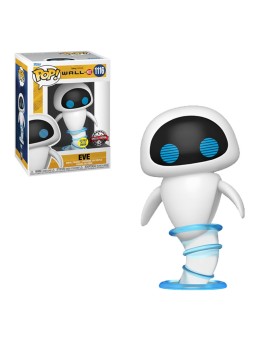 Figurine Disney - Wall-E- Eve Flying Glow Exclu Pop 10cm