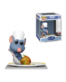 Figurine Disney - Remy W/Ratatouille Exclu Pop Deluxe 10cm