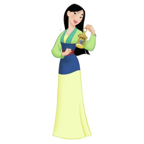 Stickers Muraux Disney - Geant Mulan 125X41Cm