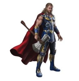 Stickers Muraux Marvel - Geant Thor Love & Thunder 87X70Cm