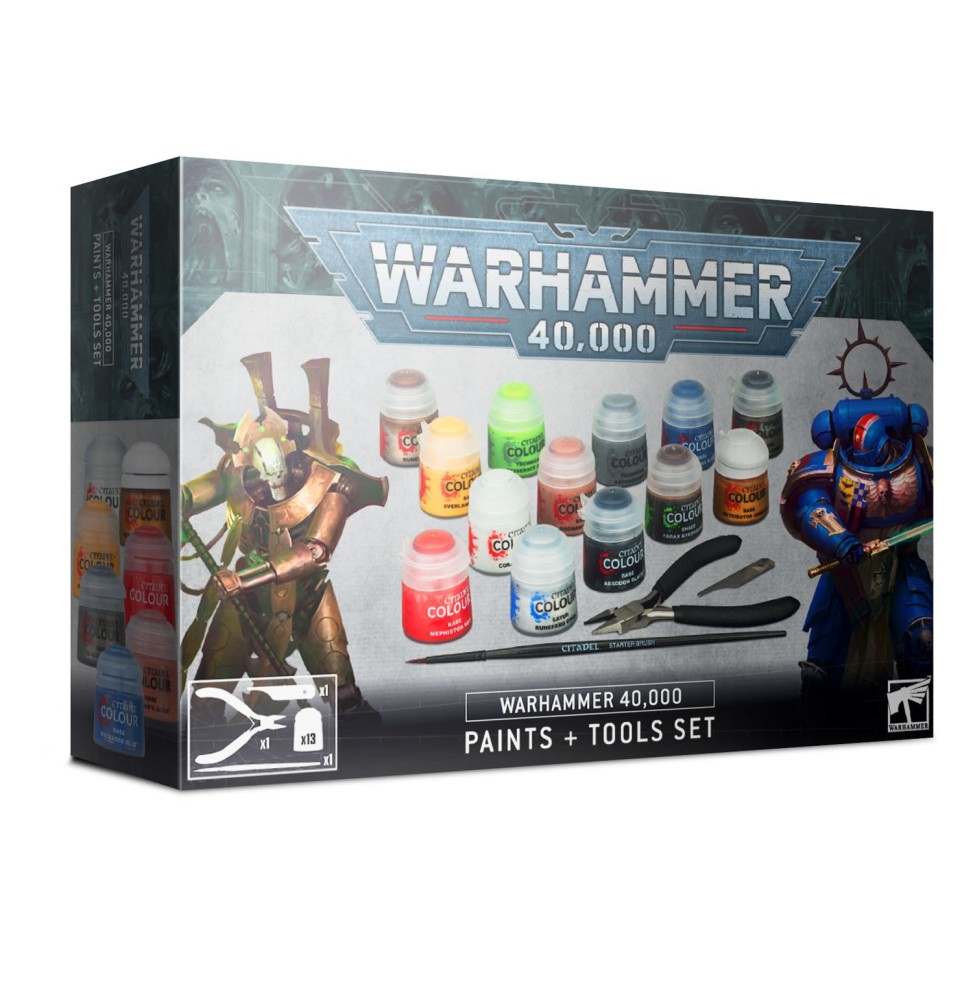 Set de Peinture Et Outils Warhammer 40000