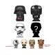 Figurine Star Wars - 4Pk Darth Vader Bitty Pop 2cm