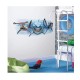 Stickers Muraux Disney - Geant Finding Nemo Sharks 99X41cm