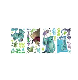 Stickers Muraux Disney - Moyens Monsters Inc 33X23cm