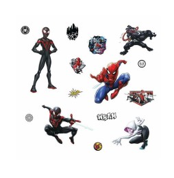 Stickers Muraux Marvel - Moyens Spider-Man Miles Morales 23X41cm