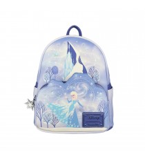 Mini Sac A Dos Disney - Frozen Elsa Castle And Olaf Exclu