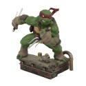 Figurine TMNT Tortues Ninja - Raphael Diorama Gallery 23cm