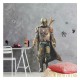 Stickers Muraux Star Wars Geant - Mandalorian Mando 110X59Cm