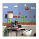 Fresque Murale Nintendo Geante - Adhesive Super Mario Retro XL 320X183cm