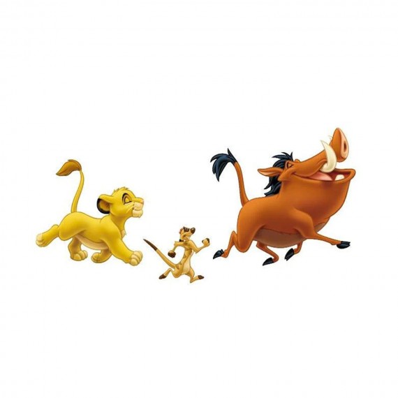 Stickers Muraux Disney Geants - Lion King 63x48cm