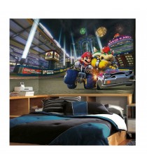 Fresque Murale Nintendo Geante Adhesive - Mario Kart 8 Xl 320X183cm