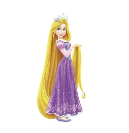 Stickers Muraux Disney Geant - Princess Rapunzel 43X99cm