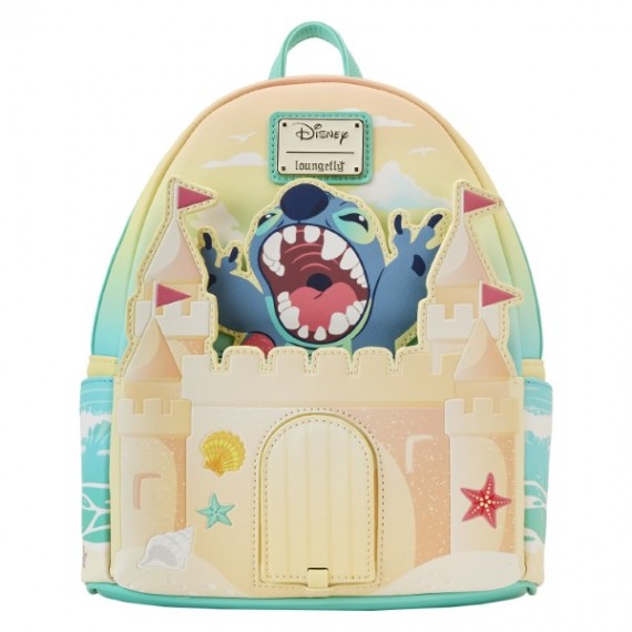 Mini Sac A Dos Disney - Stitch Sandcastle Beach Surprise