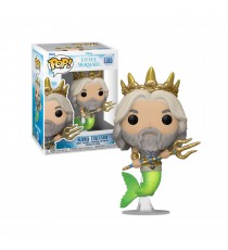 Figurine Disney Little Mermaid Live Action - King Triton Pop 10cm