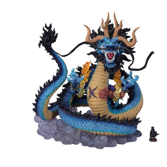 Figurine One Piece - Kaido King Of The Beasts Dragon Form Super Fierce Battle Figuarts Zero 30cm