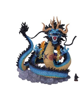 Figurine One Piece - Kaido King Of The Beasts Dragon Form Super Fierce Battle Figuarts Zero 30cm