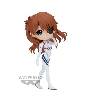 Figurine Evangelion - Asuka Langley Plugsuit Q Posket  14cm