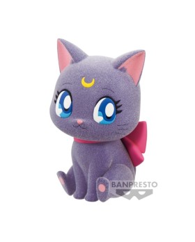 Figurine Sailor Moon - Luna Big Ribbon Cosmos Fluffy Puffy 7cm