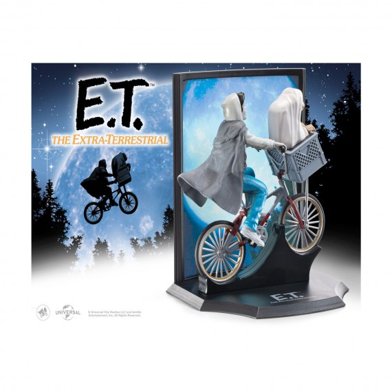Diorama E.T - Over The Moon 12cm