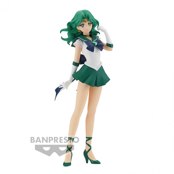 Figurine Sailor Moon - Super Sailor Neptune Glitter & Glamours 23cm