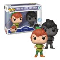 Figurine Disney Peter Pan - 2Pack Peter & Shadow Exclu Pop 10cm