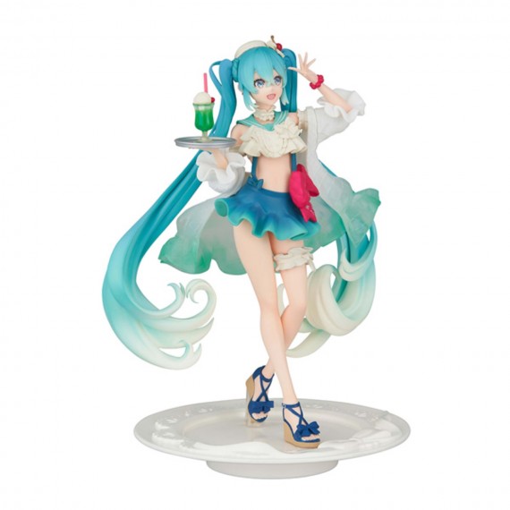 Figurine vocaloid - Hatsune Melon Soda Float Sweets Sweets 18cm