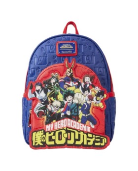Mini Sac A Dos My Hero Academia - Group Debossed Logo