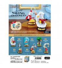 Re-Ment - Snoopy Swing Vignette Ornament - Boite de 6 PCS