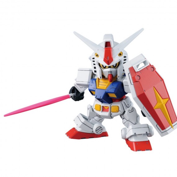 Maquette Gundam - 001 Rx-78-2 Gundam Gunpla SD EX-STD 8cm