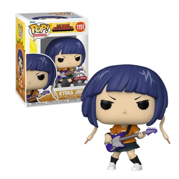 Figurine My Hero Academia - Jirou Guitar Exclu Pop 10cm