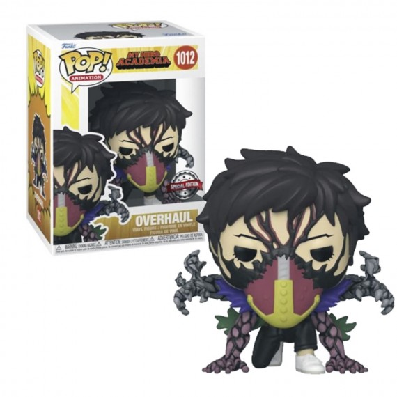 Figurine My Hero Academia - Overhaul Ver 2 Exclu Pop 10cm