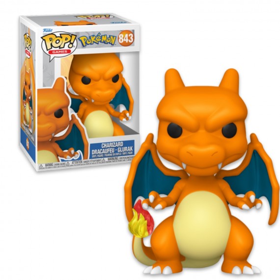 Figurine Pokemon - Charizard / Dracaufeu Pop 10cm