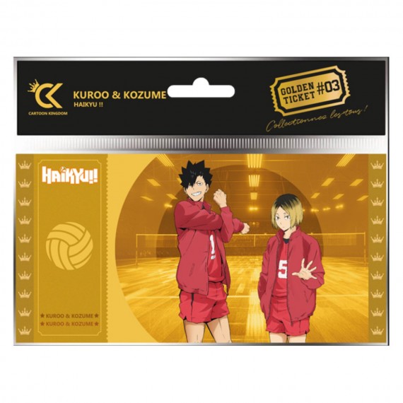 Golden Ticket Haikyu!! - Col01 Kuroo & Kozume