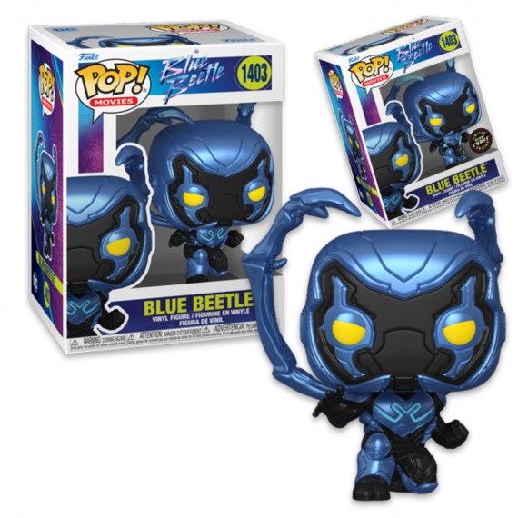 Figurine DC Comics - Blue Beetle Movie Blue Beetle Pop 10cm