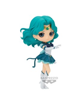Figurine Pretty Guardian Sailor Moon Cosmos - Eternal Sailor Neptune Q Posket 14cm