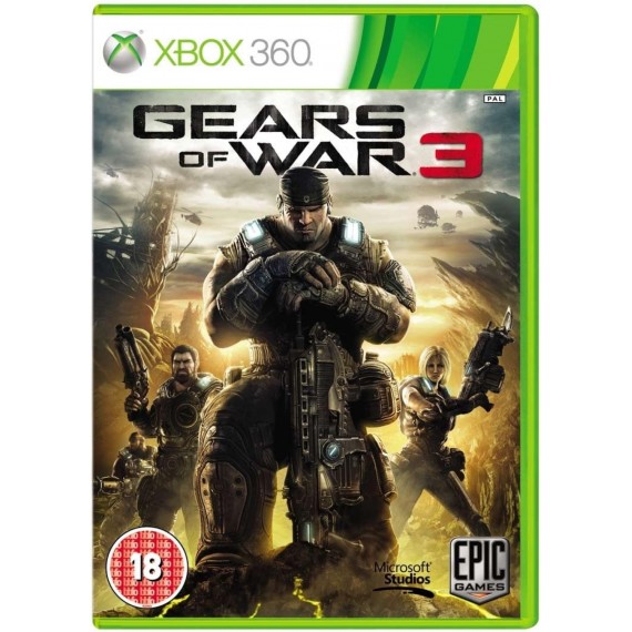 Gears of War 3 [ Import UK ] Occasion [ Xbox360 ]