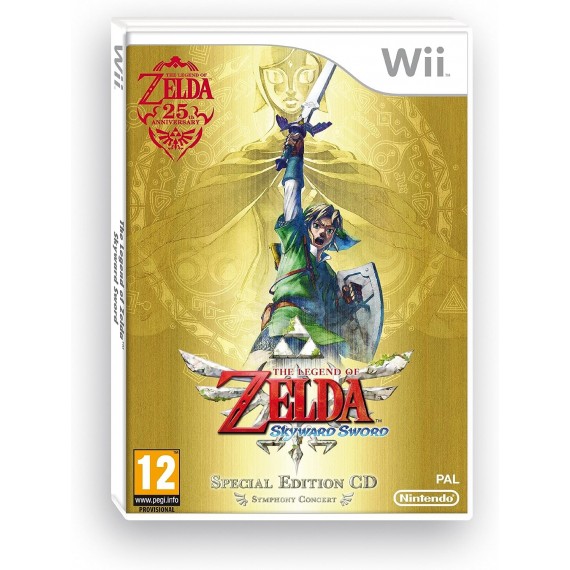 The Legend of Zelda Skyward Sword + Symphony Concert CD édition spéciale Occasion [ Nintendo WII ]