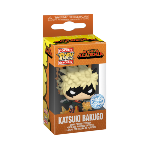 Figurine My Hero Academia - Bakugo Explosion S5 Pocket Pop 4cm