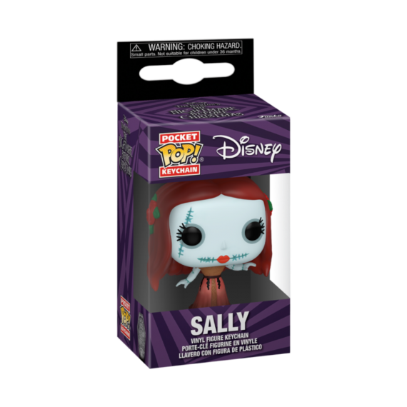 Figurine Disney - Nbx 30Th l' Etrange Noel de Mr Jack Formal Sally Pocket Pop 4cm