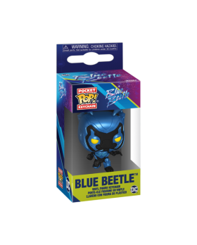 Figurine DC Comics - Blue Beetle Pocket Pop 4cm