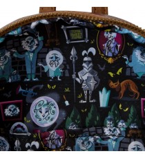 Mini Sac A Dos Disney - Haunted Mansion Moving Portraits