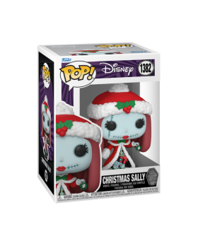 Figurine Disney - Nbx 30Th l' Etrange Noel de Mr Jack Christmas Sally Pop 10cm