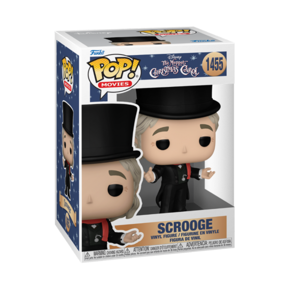 Figurine Disney - Muppet Christmas Carol Scrooge Pop 10cm