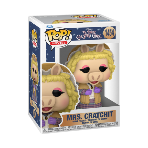 Figurine Disney - Muppet Christmas Carol Miss Piggy Pop 10cm