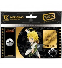 Black Ticket Seven Deadly Sins - Meliodas