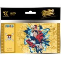 Golden Ticket One Piece - Monkey D Luffy