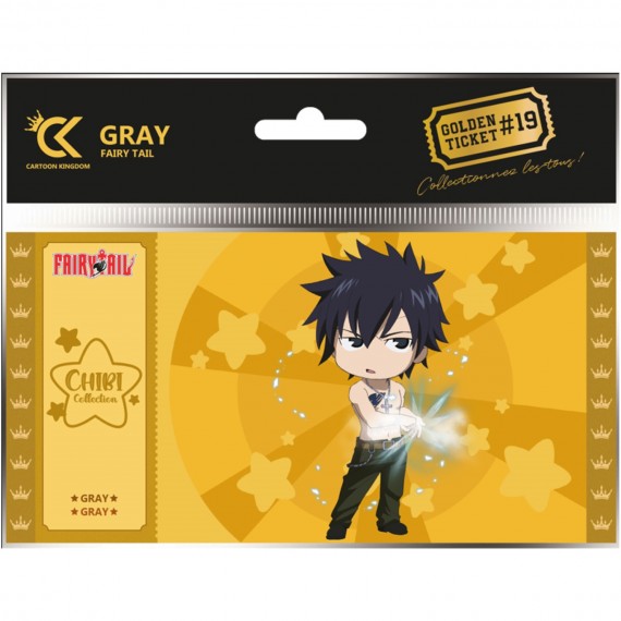 Golden Ticket Fairy Tail - Chibi Gray