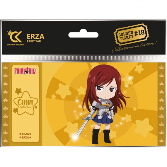 Golden Ticket Fairy Tail - Chibi Erza