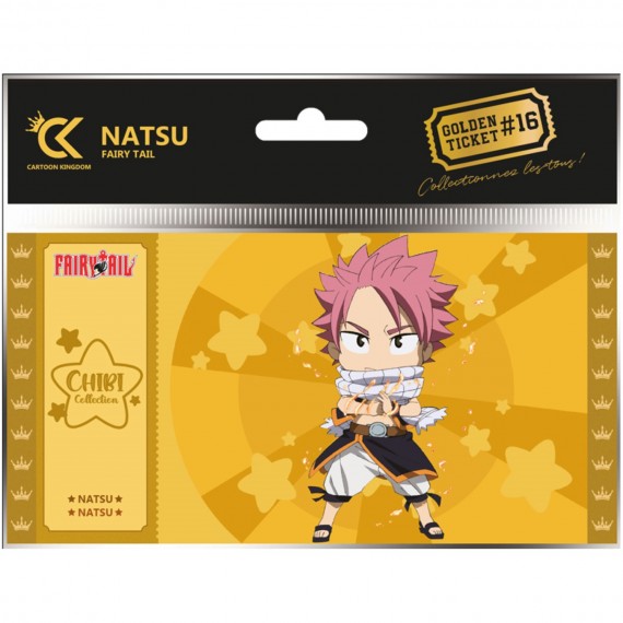 Golden Ticket Fairy Tail - Chibi Natsu